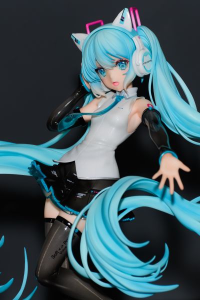 初音未来 猫耳耳机