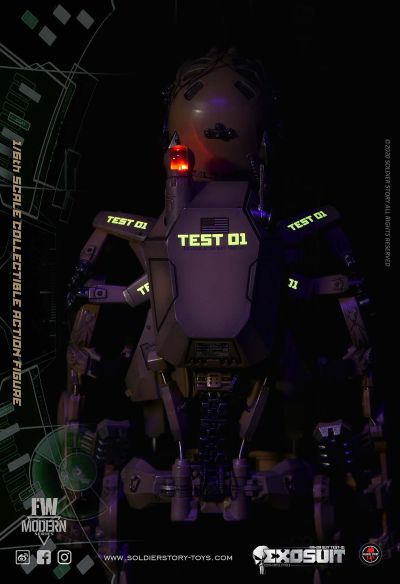 SS122 单兵外骨骼装甲服“原型机-01”