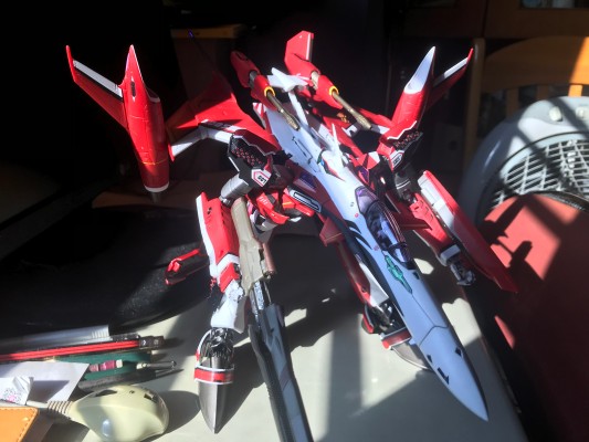 DX 超合金 剧场版 超时空要塞F 恋离飞翼 YF-29 杜兰朵女武神 全装备套装