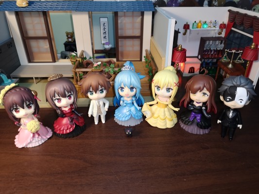 粘土人配件 公主Type 牡丹红