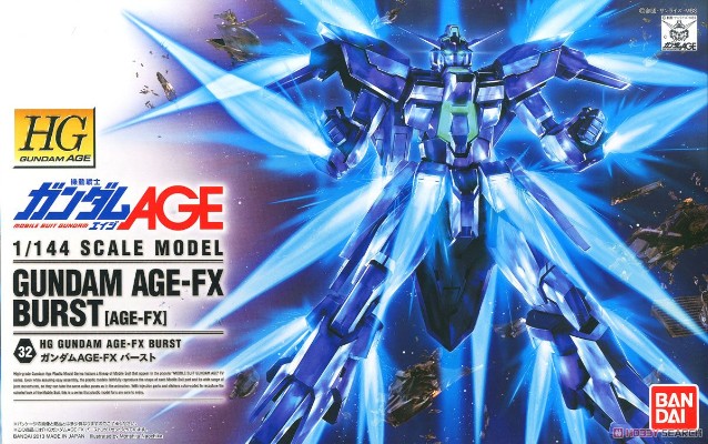 HG 1/144 高达AGE-FX 爆发模式