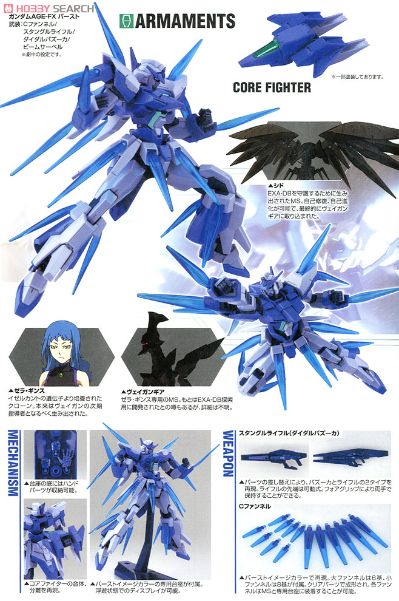 HG 1/144 高达AGE-FX 爆发模式