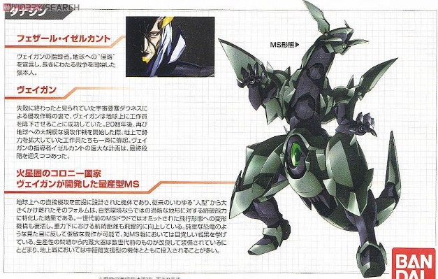 HGAGE#22 1/144 机动战士高达AGE Ovv-af 达纳金