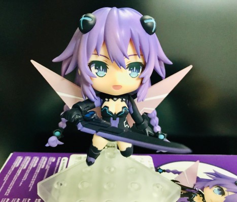 粘土人#1291 超次元游戏海王星 紫色之心