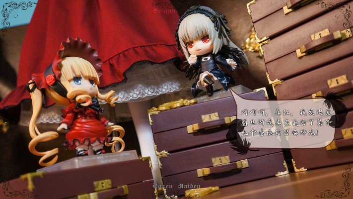 粘土人 #364 蔷薇少女 真红 蔷薇少女套装