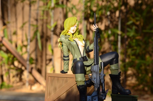 美少女雕像 潜龙谍影美少女 狙击雪狼