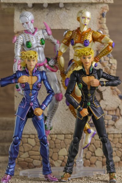 超像可动  JOJO的奇妙冒险 第五部 黄金之风 纳兰迦・吉尔卡 与 航空史密斯