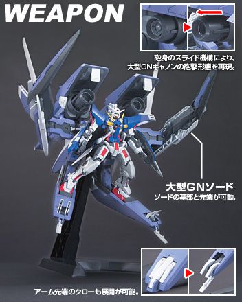 HG00#13 1/144 机动战士高达00 GNR-001E GN装甲E型 + GN-001 能天使高达 Trans-Am模式