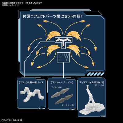 HG Ξ高达（柯西高达）VS 佩涅罗培 浮游导弹特效套装