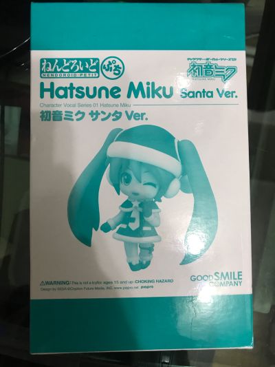 迷你黏土人 VOCALOID 初音未来 Santa ver. Christmas Cake 