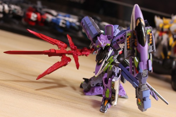 转轮科技 EVANGELION EVOLUTION 新干线变形机器人  500 新世纪福音战士型