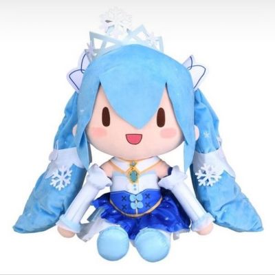 巨大软绵绵毛绒 VOCALOID 初音未来 雪未来 2019