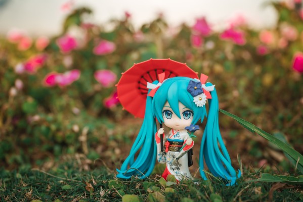 粘土人 初音未来 冬木小袖Ver.