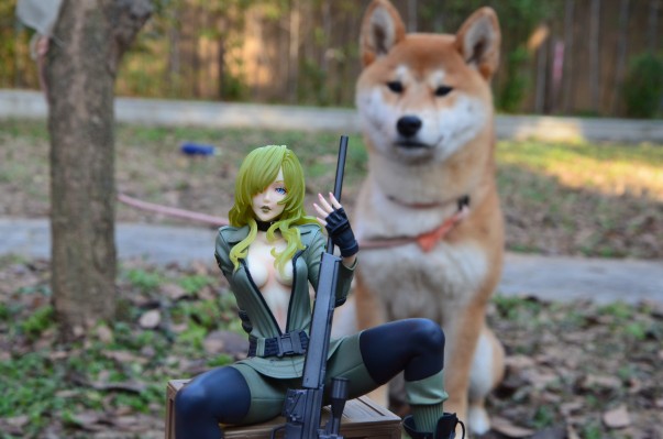 美少女雕像 潜龙谍影美少女 狙击雪狼