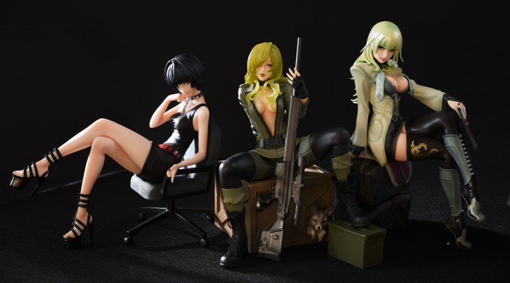 美少女雕像 潜龙谍影美少女 狙击雪狼