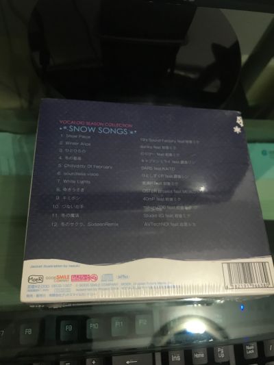 迷你黏土人 雪ミクSET （VOCALOID SEASON COLLECTION ～SNOW SONGS～）