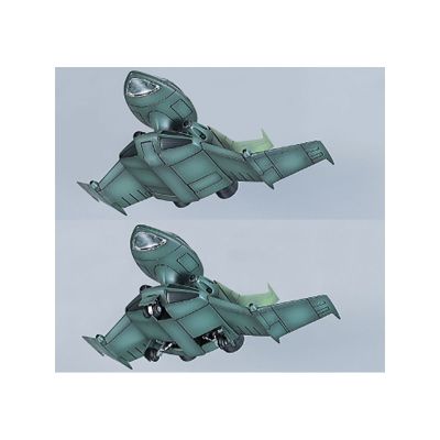 EX Model EX-04 1/100+1/144  机动战士高达 DFA-03 多普战机