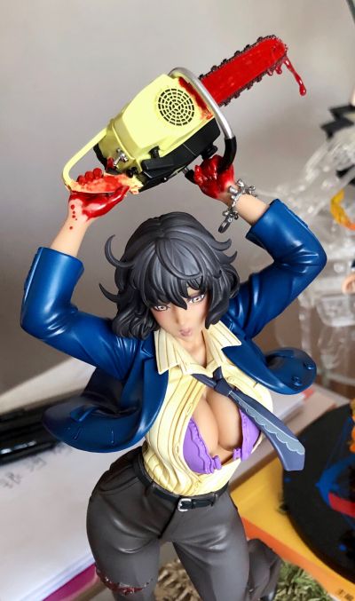 美少女雕像 德州电锯杀人狂1974 人皮魔鬼 电锯之舞