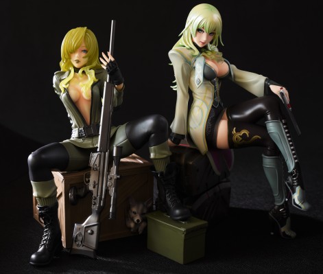 美少女雕像 潜龙谍影美少女 狙击雪狼