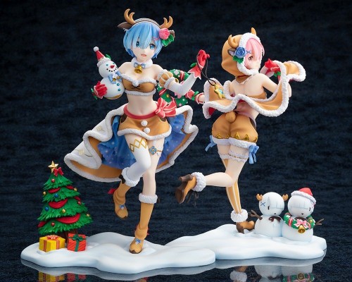 KDcolle Re：从零开始的异世界生活 拉姆＆蕾姆 驯鹿女仆套装