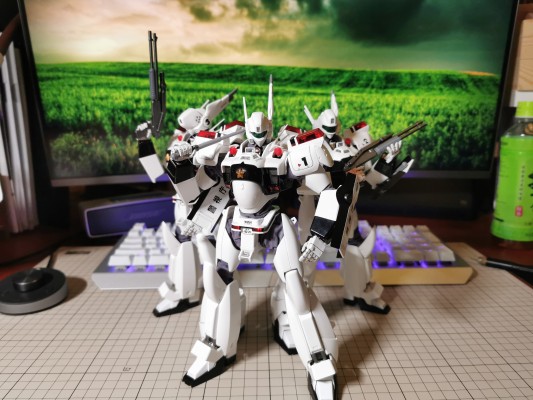 3Z0107 ROBO道 机动警察 英格拉姆 2号机3号机兼容套装