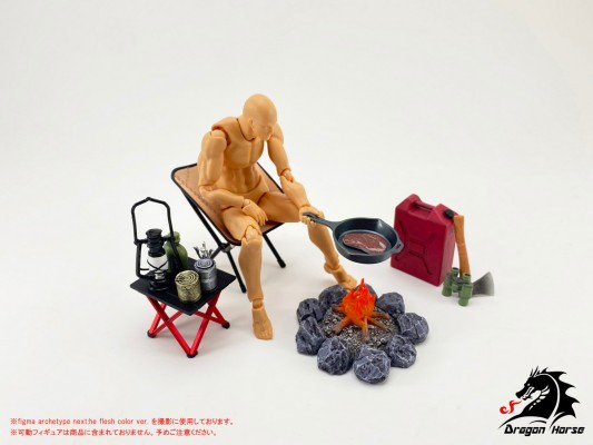 DH-E002 1/12比例 露营装备套装A