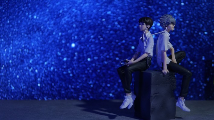 新世纪福音战士新剧场版 奖品人偶~真嗣与渚薰~