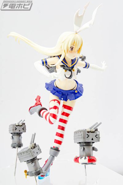 超级景品 舰队Collection -舰娘- 岛风 改 & 连装砲酱 中破Ver.