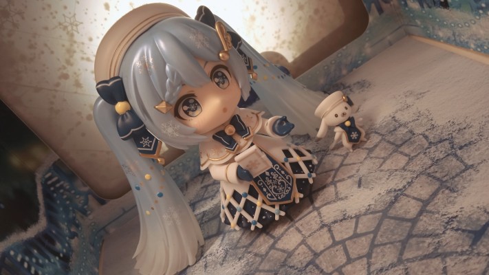 粘土人#1539 VOCALOID 初音未来 雪未来 Glowing Snow