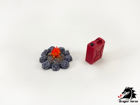 DH-E002 1/12比例 露营装备套装A