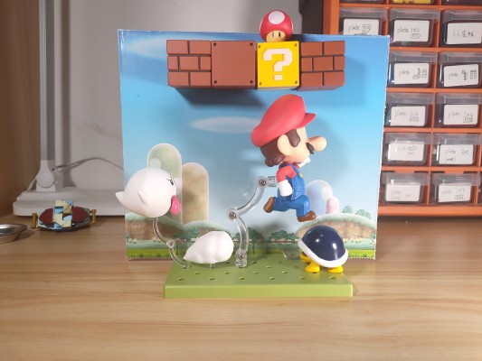 粘土人#473  超级马力欧系列 马力欧