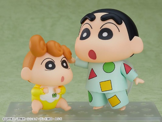 粘土人#1565 蜡笔小新 野原新之助 睡衣Ver. & 小葵