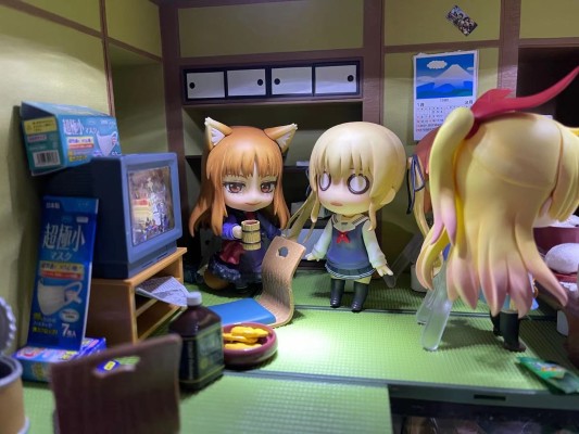 粘土人 #479 摇曳百合 夏日时光 岁纳京子