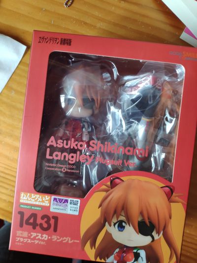 粘土人#1431 新世纪福音战士新剧场版 式波·明日香·兰格雷 作战服