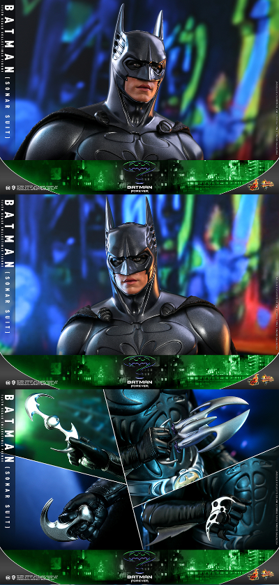 MMS593 电影杰作系列 永远的蝙蝠侠 蝙蝠侠 (声纳战衣)