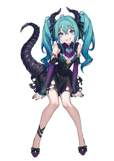 压泡面  初音未来 小恶魔