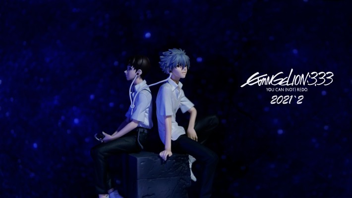 新世纪福音战士新剧场版 奖品人偶~真嗣与渚薰~