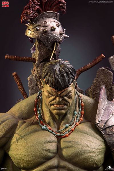 漫威系列 漫威 绿殇 - 浩克王座 全身像