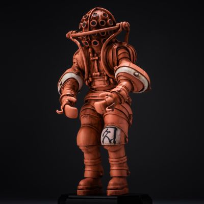 竹谷隆之自在置物 复古潜水服收藏模型系列 No.01TA 竹谷配色版