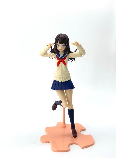 创彩少女庭园 结城圆 桃樱高中 冬装