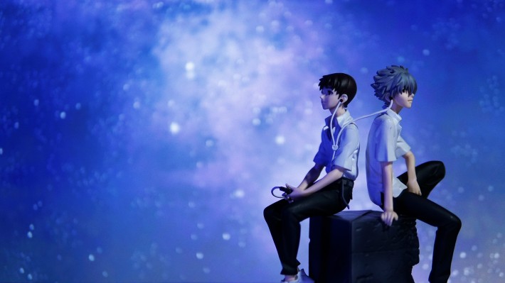 新世纪福音战士新剧场版 奖品人偶~真嗣与渚薰~