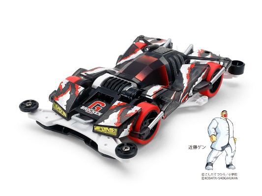 迷你四驱车系列 No.95512 1/32 四驱兄弟 黑透特别版巨无霸（FM-A底盘）