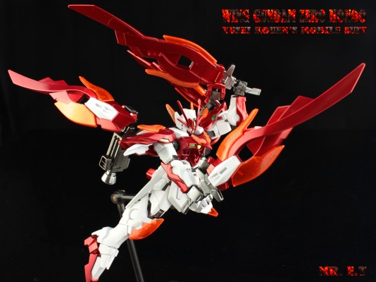 HGBF 1/144 高达创战者 焱 XXXG-00W0CV 飞翼零式高达炎