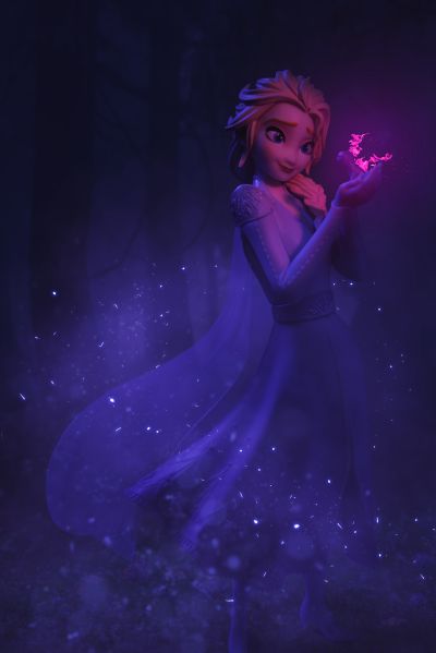 PM手办 冰雪奇缘2 艾莎