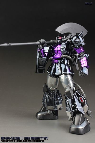 HGUC 1/144 	机动战士高达 	MS-06R-1A 高机动型扎古II 改良型 黑色三连星扎古II