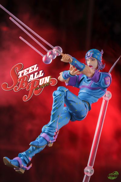 超像可动 JOJO的奇妙冒险 第七部 飙马野郎 乔尼・乔斯达 第二版