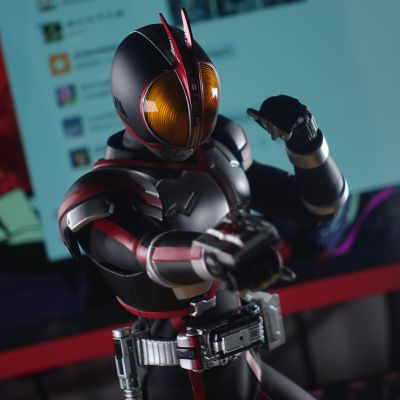 仿真可动角色 编号650   假面骑士555   假面骑士555 1.5版本