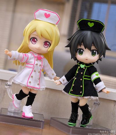 粘土娃: 服装套组 护士服 黑色