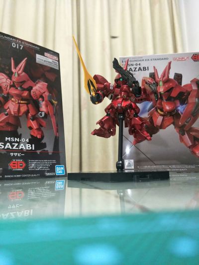 SD高达 EX-Standard 机动战士高达 逆袭的夏亚 MSN-04 沙扎比