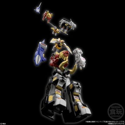 SMP [SHOKUGAN MODELING PROJECT] 百兽战队牙吠连者 百兽合体 牙吠王